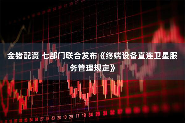 金猪配资 七部门联合发布《终端设备直连卫星服务管理规定》
